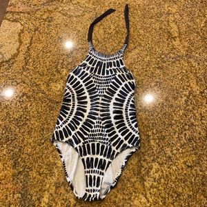 Trina Turk Algiers High Neck One Piece Swimsuit